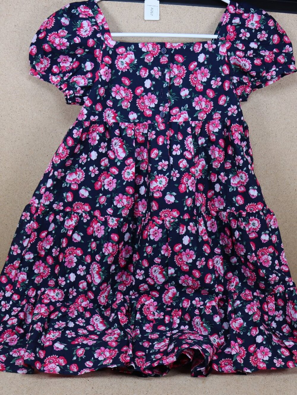 Floral Puff Sleeve Dress
